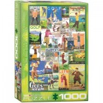 Puzzle  Eurographics-6000-0933 Golf Around the World
