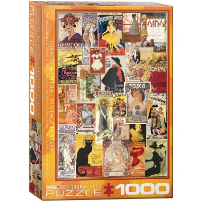 Puzzle Eurographics-6000-0935 Theater und Oper Werbeposter