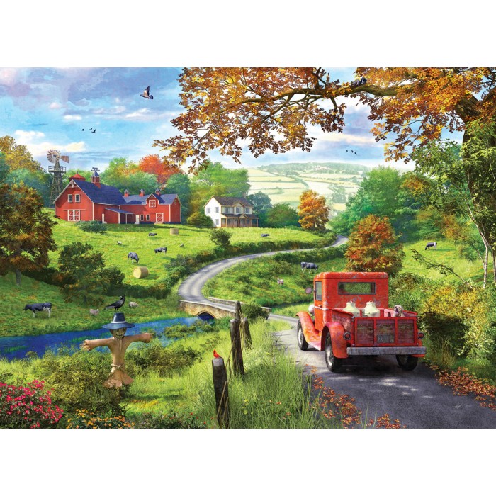 Puzzle Eurographics-6000-0968 Dominic Davison - Landstrasse