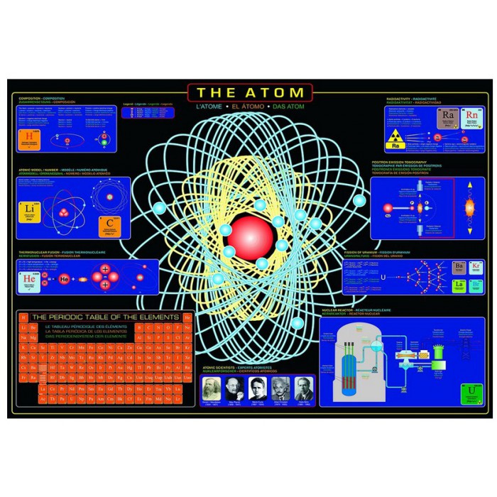 Puzzle Eurographics-6000-1002 Das Atom