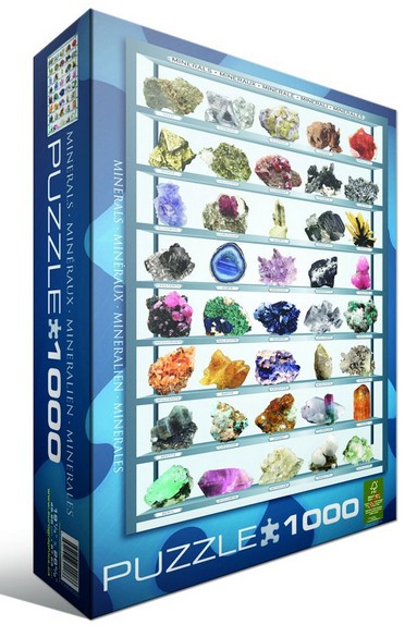 Puzzle Eurographics-6000-2008 Mineralien der Welt
