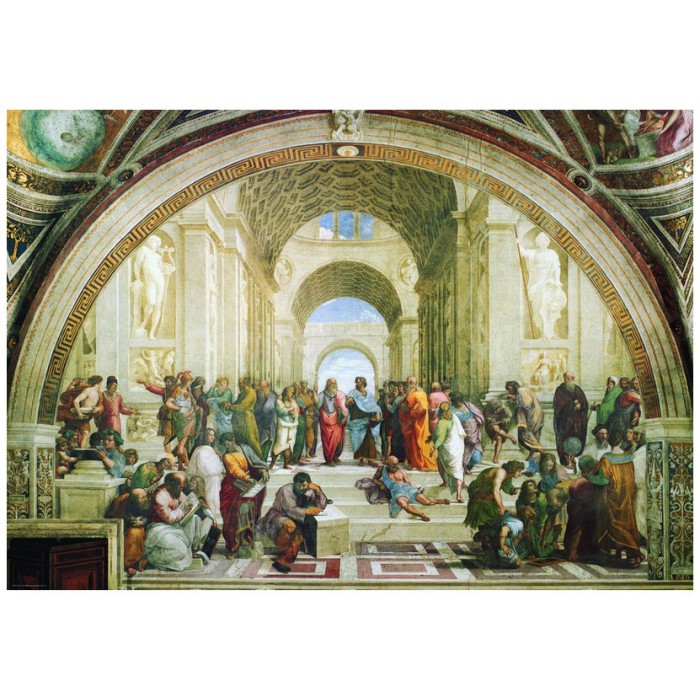 Puzzle Eurographics-6000-4141 Raphaël: Die Schule von Athen
