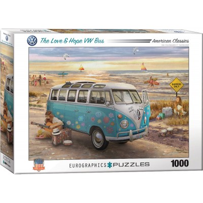 Puzzle Eurographics-6000-5310 The Love & Hope VW Bus