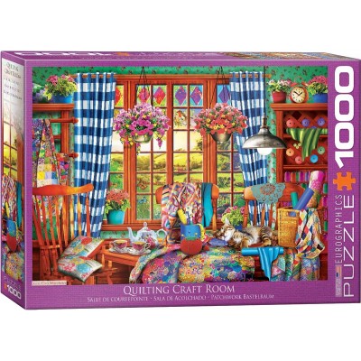 Puzzle Eurographics-6000-5348 Patchwork Craft Room