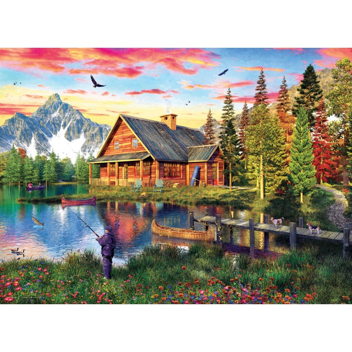 Puzzle  Eurographics-6000-5376 Dominic Davison - The Fishing Cabin