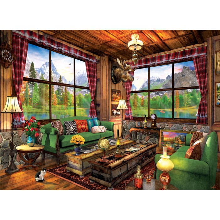 Puzzle  Eurographics-6000-5377 Dominic Davison - Cozy Cabin