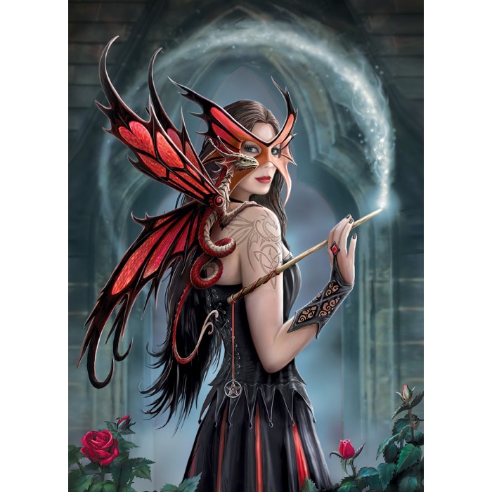 Puzzle Eurographics-6000-5511 Anne Stokes - Bezaubert