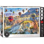 Puzzle  Eurographics-6000-5717 Luftballons, Kappadokien, Türkei
