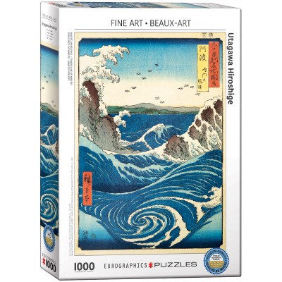 Puzzle Eurographics-6000-5767 Utagawa Hiroshige - Naruto-Strudel