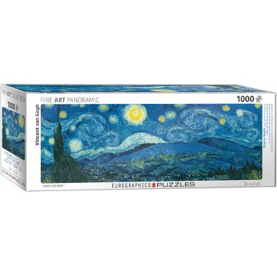 Puzzle Eurographics-6010-5309 Van Gogh Vincent: Sternennacht über der Rhone