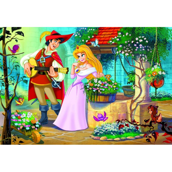 Puzzle Eurographics-6100-0726 Lied für Prinzessin