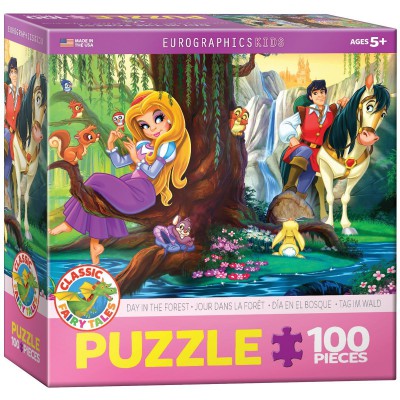Puzzle Eurographics-6100-0728 Tag im Wald