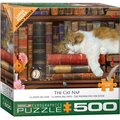 Puzzle Eurographics-6500-5545 XXL Teile - The Cat Nap