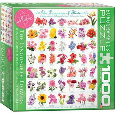 Puzzle Eurographics-8000-0579 Die Sprache der Blumen