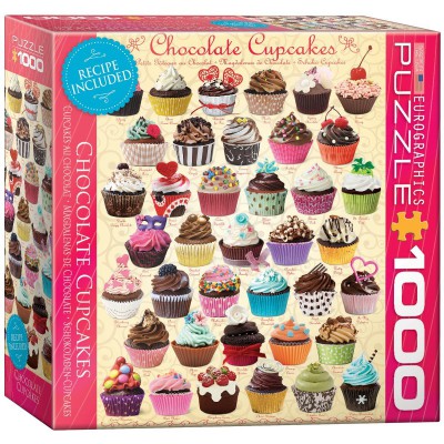 Puzzle Eurographics-8000-0587 Chocolate Cupcake