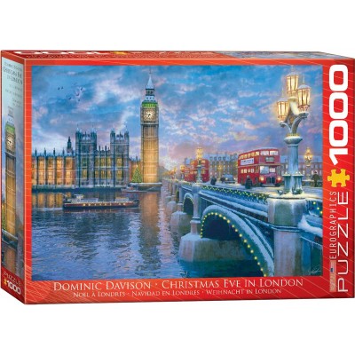 Puzzle Eurographics-8000-0916 Dominic Davison - Weihnacht in London