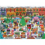 Puzzle   XXL Teile - Downtown Holiday Festival