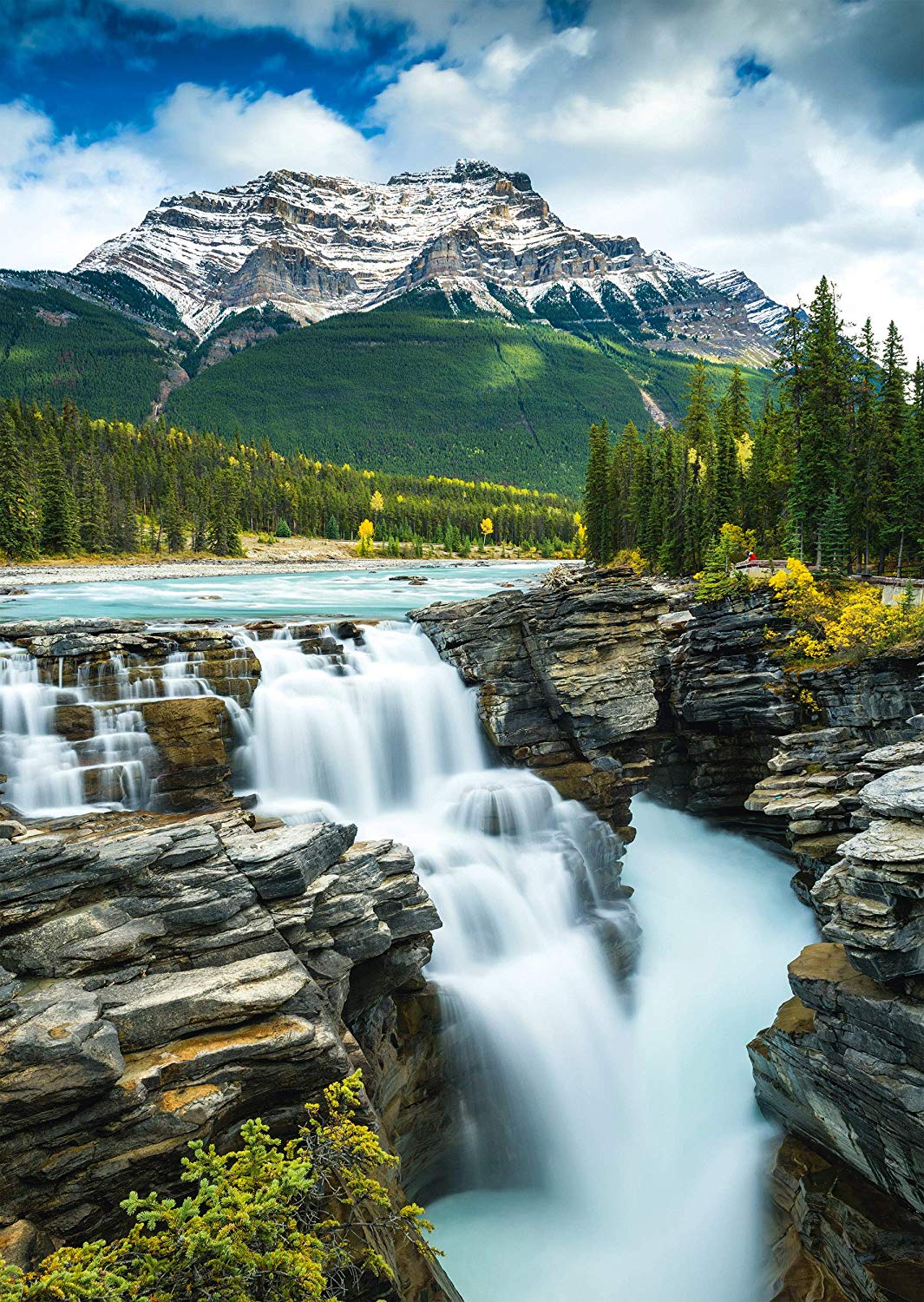 Athabasca Wasserfall Kanada 1000 Teile Schmidt Spiele Puzzle Online Kaufen