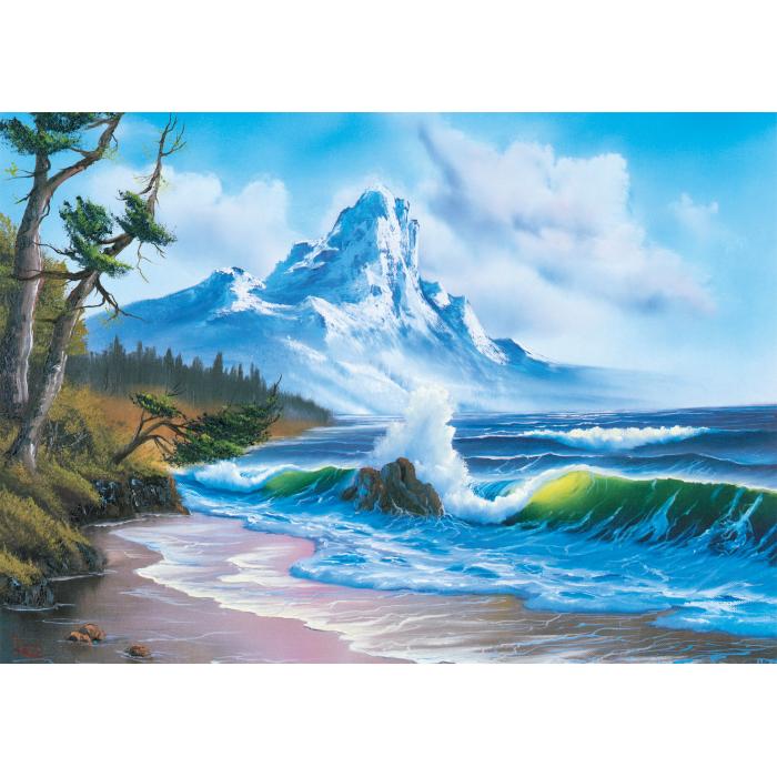 Puzzle   Berg am Meer