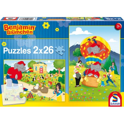 Puzzle Schmidt-Spiele-56076 Spiel und Spaß mit Benjamin