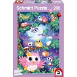 Puzzle  Schmidt-Spiele-56131 Im Eulenwald