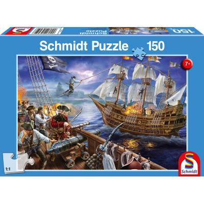 Puzzle Schmidt-Spiele-56252 Abenteuer mit den Piraten