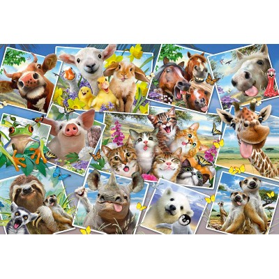 Puzzle Schmidt-Spiele-56294 Tierische Selfies