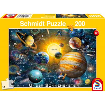 Puzzle Schmidt-Spiele-56308 Unser Sonnensystem
