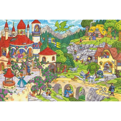 Puzzle Schmidt-Spiele-56311 Im Land der Märchen