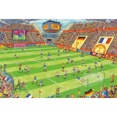 Puzzle Schmidt-Spiele-56358 Fußballstadion