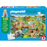 Puzzle  Schmidt-Spiele-56381 Playmobil Zoo
