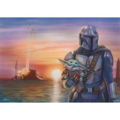 Puzzle Schmidt-Spiele-57377 The Mandalorian - Die Neue Richtung