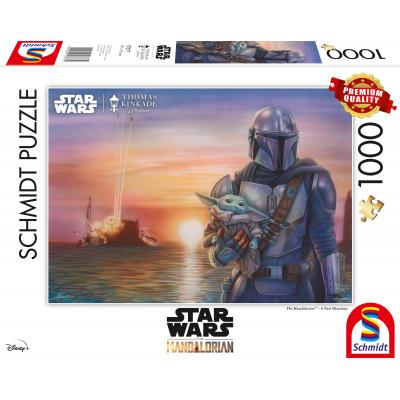 Puzzle Schmidt-Spiele-57377 The Mandalorian - Die Neue Richtung