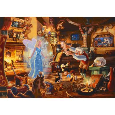 Puzzle Schmidt-Spiele-57526 Disney - Geppettos Pinocchio
