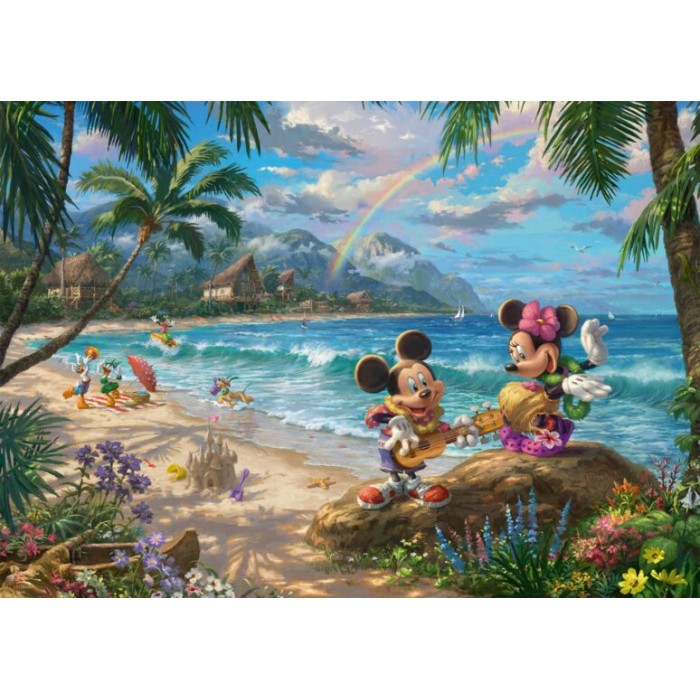 Mickey und Minnie auf Hawaii
