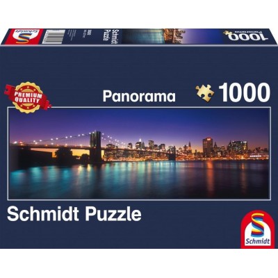 Puzzle Schmidt-Spiele-58282 Lichter von New York