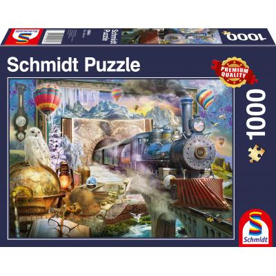 Puzzle Schmidt-Spiele-58964 Magische Reise