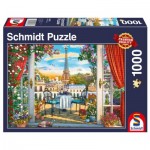 Puzzle  Schmidt-Spiele-58976 Terrace in Paris
