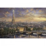 Puzzle   Thomas Kinkade:  Paris, Stadt der Liebe