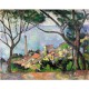 Puzzle aus handgefertigten Holzteilen - Paul Cézanne: Das Meer bei l'Estaque