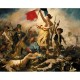 Puzzle aus handgefertigten Holzteilen - Eugène Delacroix : La Liberté Guidant le Peuple