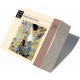 Puzzle aus handgefertigten Holzteilen - Gustav Klimt: Dame mit Fächer