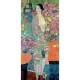 Puzzle aus handgefertigten Holzteilen - Gustav Klimt - Der Tänzer