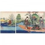  Puzzle-Michele-Wilson-A479-150 Puzzle aus handgefertigten Holzteilen - Utagawa Kunisada