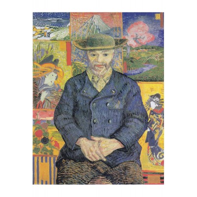 Puzzle Puzzle-Michele-Wilson-A593-350 Van Gogh Vincent - Bildnis Père Tanguy, 1887