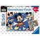 2 Puzzles - Disney Mickey Mouse