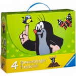   4 Puzzles - Maulwurf und seine Freunde