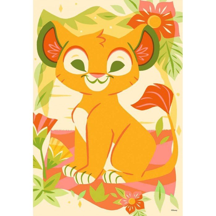 Puzzle   Disney 100th Anniversary The Lion King - Simba