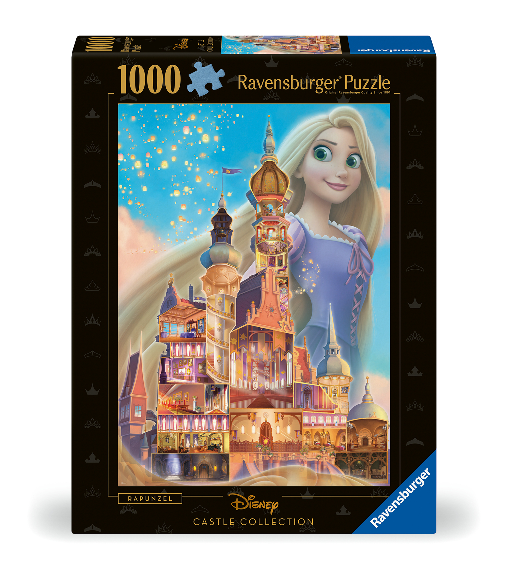 Disney Castles Rapunzel - 1000 Teile - RAVENSBURGER Puzzle online kaufen