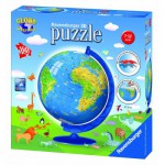 Puzzle   Globus auf Italienisch